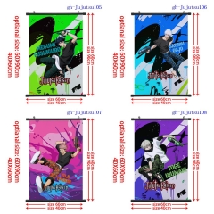 2 Sizes 5 Styles Jujutsu Kaisen Cartoon Wallscrolls Waterproof Anime Wallscrolls