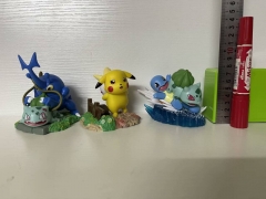 3款场景皮卡丘，10CM430克
