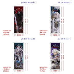 2 Sizes 5 Styles Berserk Cartoon Wallscrolls Waterproof Anime Wallscrolls