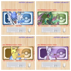 70*30*0.3cm 5 Styles Pokemon Cartoon Anime Mouse Pad