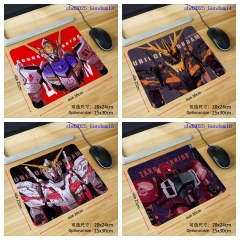30*25*0.3cm 5 Styles Mobile Suit Gundam Cartoon Anime Mouse Pad