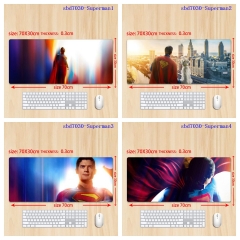 超人 Superman 鼠标垫70x30x0.3 锁边