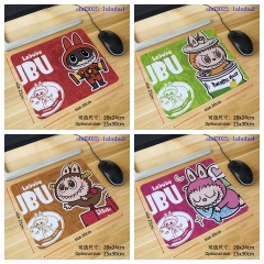 拉布布labubu 鼠标垫30X25x0.3  锁边