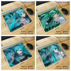 初音未来Hatsune Miku（Miku） 鼠标垫30X25x0.3  锁边