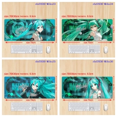 初音未来Hatsune Miku（Miku） 鼠标垫70x30x0.3 锁边