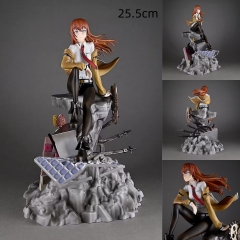 25.5cm Steins Gate Makise Kurisu Cartoon Anime PVC Figure