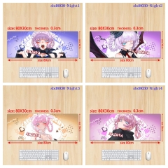 彻夜之歌Call of the Night（Night） 鼠标垫80x30x0.3 锁边