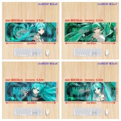 初音未来Hatsune Miku（Miku） 鼠标垫80x30x0.3 锁边