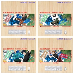 80*30*0.3cm 5 Styles Jujutsu Kaisen Cartoon Anime Mouse Pad