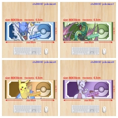 80*30*0.3cm 5 Styles Pokemon Cartoon Anime Mouse Pad