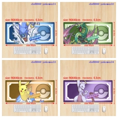 90*40*0.3cm 5 Styles Pokemon Cartoon Anime Mouse Pad