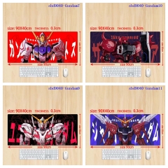 90*40*0.3cm 5 Styles Mobile Suit Gundam Cartoon Anime Mouse Pad