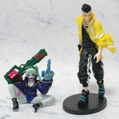 2 Styles Cyberpunk Rebecca David Martinez Cartoon Anime PVC Figures