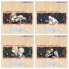 80*30*0.3cm 5 Styles Death Note Cartoon Anime Mouse Pad
