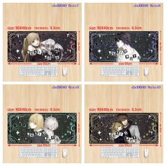 90*40*0.3cm 5 Styles Death Note Cartoon Anime Mouse Pad