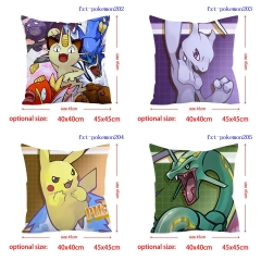 45*45cm 5 Styles Pokemon Cartoon Anime Pillow