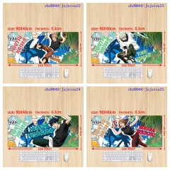 90*40*0.3cm 5 Styles Jujutsu Kaisen Cartoon Anime Mouse Pad