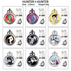 9 Styles Hunter×Hunter Cartoon Rotational Anime Small Necklace Pocket Watch