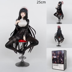 蔚蓝档案 调月莉音 常服 性感美女 坐姿 盒装手办 高25cm 一箱45个