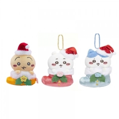 3 Styles 12cm Chiikawa Cartoon Anime Plush Toy Pendant