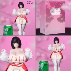 巫女娜美手办动漫周边模型机箱车载二次元美少女摆件生日礼物