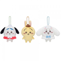 2 Styles 10cm Chiikawa Cartoon Anime Plush Toy Pendant