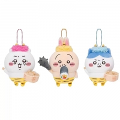 3 Styles 10cm Chiikawa Cartoon Anime Plush Toy Pendant