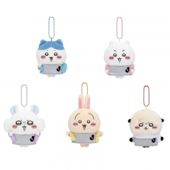 5 Styles 10cm Chiikawa Cartoon Anime Plush Toy Pendant