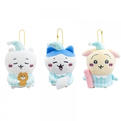 3 Styles 12cm Chiikawa Cartoon Anime Plush Toy Pendant