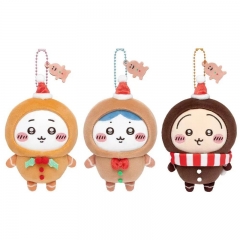 3 Styles 12cm Chiikawa Cartoon Anime Plush Toy Pendant