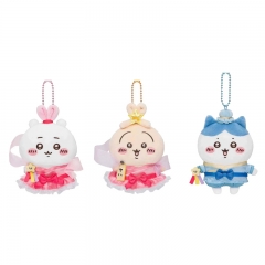 3 Styles 10cm Chiikawa Cartoon Anime Plush Toy Pendant