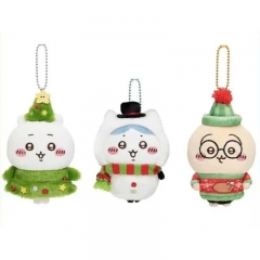 3 Styles 12cm Chiikawa Cartoon Anime Plush Toy Pendant