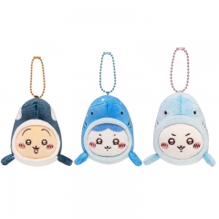 3 Styles 11cm Chiikawa Cartoon Anime Plush Toy Pendant