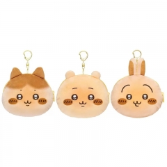 3 Styles 10*13cm Chiikawa Cartoon Anime Plush Coin Purse