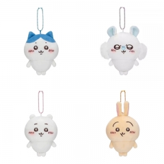 4 Styles 12cm Chiikawa Cartoon Anime Plush Toy Pendant