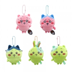6 Styles 10cm Chiikawa Cartoon Anime Plush Toy Pendant