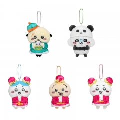 5 Styles 10cm Chiikawa Cartoon Anime Plush Toy Pendant