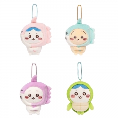 4 Styles 12cm Chiikawa Cartoon Anime Plush Toy Pendant