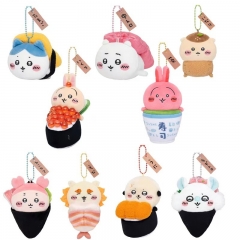 9 Styles 12cm Chiikawa Cartoon Anime Plush Toy Pendant