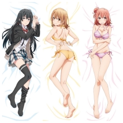3 Styles 2 Sizes My Youth Romantic Comedy is Wrong, as I Expected Cartoon Sexy Girls Square Anime Pillow Case