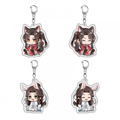 6 Styles Heaven Official's Blessing Cartoon Anime Acrylic Keychain