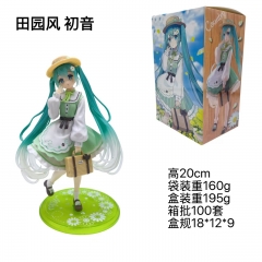 田园风 初音手办 20cm 160g