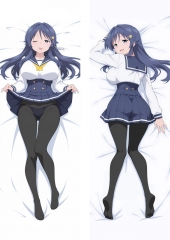 2 Sizes Atsumare! Fushigi Kenkyuubu Cartoon Sexy Girls Square Anime Pillow Case
