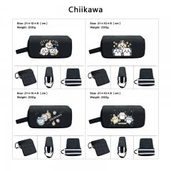5 Styles Chiikawa Cartoon Anime Waterproof Canvas Pencil Bag