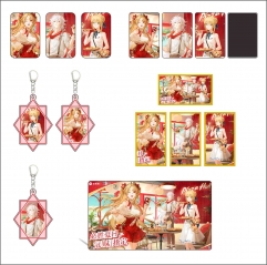 14 Styles Fate/Grand Order Cartoon Pin Anime Acrylic Coloured Paper