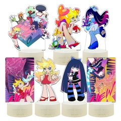 新吊带袜天使Panty Stocking动漫周边内印亚克力遥控小夜灯礼物品