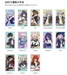 13 Styles Honkai: Star Rail Cartoon Pin Anime Acrylic Coloured Paper