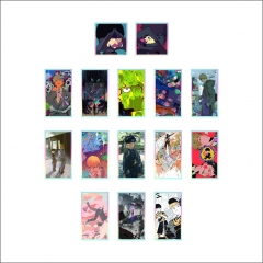 15 Styles Mob Psycho 100 Cartoon Anime Acrylic Coloured Paper