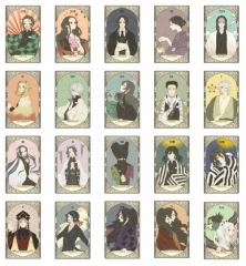 21 Styles Demon Slayer: Kimetsu no Yaiba Cartoon Anime Acrylic Coloured Paper