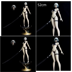 机械纪元-泳装版-尼尔2B小姐-双头雕 52CM 保丽龙+纸箱